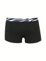 Men'S 5pcs Zebra Pattern Boxer Briefs