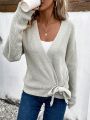 Women's Wrap Knotted Cardigan