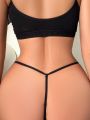 Women's Lace Hollow Out T-back Panties