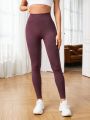 SHEIN Yoga Basic Women's Yoga Workout Leggings