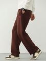 DAZY Men's Sport Pants With Letter Embroidery