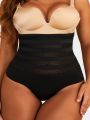 Plus Hollow Out Shapewear Panty