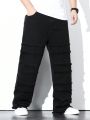 Men Plus Raw Trim Straight Leg Jeans