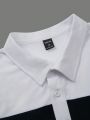 Manfinity Homme Monogram Short Sleeve Men's Polo Shirt