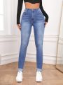 SHEIN Tall Women's Slim Fit Jeans