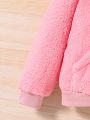 Girls' Hooded Zip-front Jacket With Doll Accessory