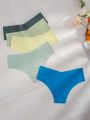 5pack Plain Simple High Waisted Panty