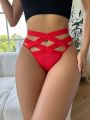 Criss Cross Cut Out Panty