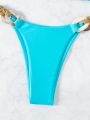 SHEIN DD+ Ladies' Halter Strap Bikini Set