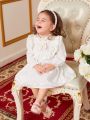 Baby Girls' Sweet Elegant Dress For Spring And Autumn