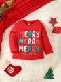 Baby Boy Christmas Print Tee