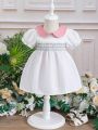 Babydoll Collar Dress For Infants