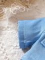 Baby Flap Detail Shirt & Polka Dot Print Cami Dress