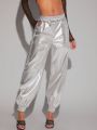 Minami Metallic Carrot Pants