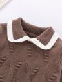 SHEIN Kids EVRYDAY Girls' Ribbed Sweater (little Kids)