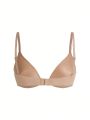 SHEIN Leisure Solid Color Simple Style Bra