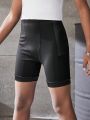 Boys (large) Side Cell Phone Pocket Tight Shorts