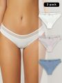 Women'S Seamless Triangle Pure Color Panties