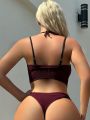 Women's Sexy Hollow Out Design Bodysuit