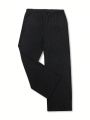 SHEIN SXY Plus High Waist Straight Leg Pants