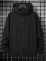 Men's Zipper Front Hooded Sports Jacket