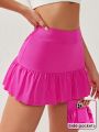 Women's Solid Color Sport Skorts