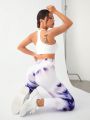 Tie-Dye High Waist Sports Leggings