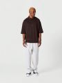 SUMWON Oversized Fit Essential Short Sleeve Polo