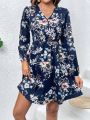 Ladies' Floral Print Maxi Dress