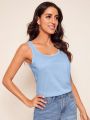 SHEIN Essnce Solid Tank Top