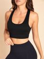 Running Seamless High Elastic Breasted Sports Bra