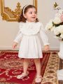 Baby Girls' Sweet Elegant Dress For Spring And Autumn