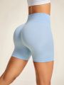 Yoga Basic Women's Solid Color Athletic Shorts