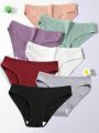 Teenage Girls' Solid Color Underwear