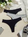 3pack Plain Simple Thong