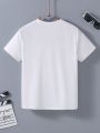 Teen Boy Printed Short Sleeve T-Shirt