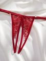 Classic Sexy 3pcs Sexy Lace Open Crotch Thongs