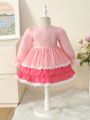 Baby Girls' Romantic And Glamorous Style Dress