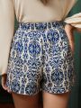 SHEIN Frenchy Women's Printed Shorts