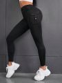 Women's Flip Pocket Sports Leggings