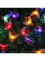 Christmas Bee & Fairy String Lights, Waterproof Outdoor String Lights For Christmas Trees, Gardens, Patios, Doorways, Parties, Weddings, Indoor Bedroom Decor