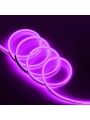 1Pcs Purple 6mm Neon LED Strip Light 16.4ft/5m 12V Silicone Neon Rope Lights Waterproof Flexible LED Neon Lights for Bedroom Indoors Outdoors