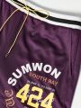 SUMWON Mesh Short With Front Embroidery