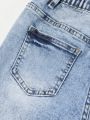 Boys' Slim Fit Distressed Jeans