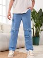 Teen Boys' Street Style Cool Detachable Pant Legs Working Jeans & Shorts