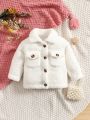 Baby Flap Pocket Flannel Jacket