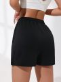 Daily&Casual Casual Sporty Pocket Shorts