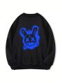 Plus Cartoon Graphic Sweatshirt