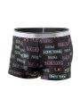 Men 3pcs Letter Graphic Boxer Brief