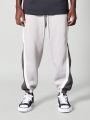 SUMWON Cuffed Jogger With Contrast Panels